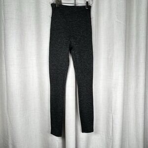 Assets Spanx Red Hot Label Structured Textured Black Leggings 2564 Sz Small